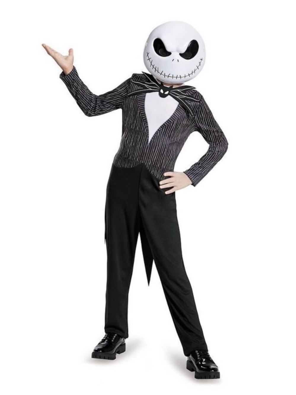 Disney the Nightmare Before Christmas Jack Skellington Costume, Small (4-6)